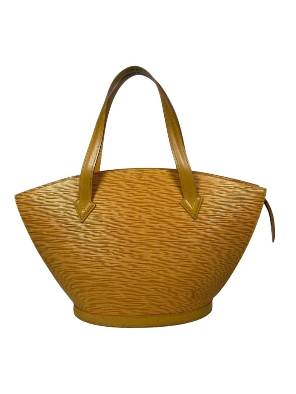 Louis Vuitton Saint Jacques Epi Tassili Yellow Leather Handbag Gold